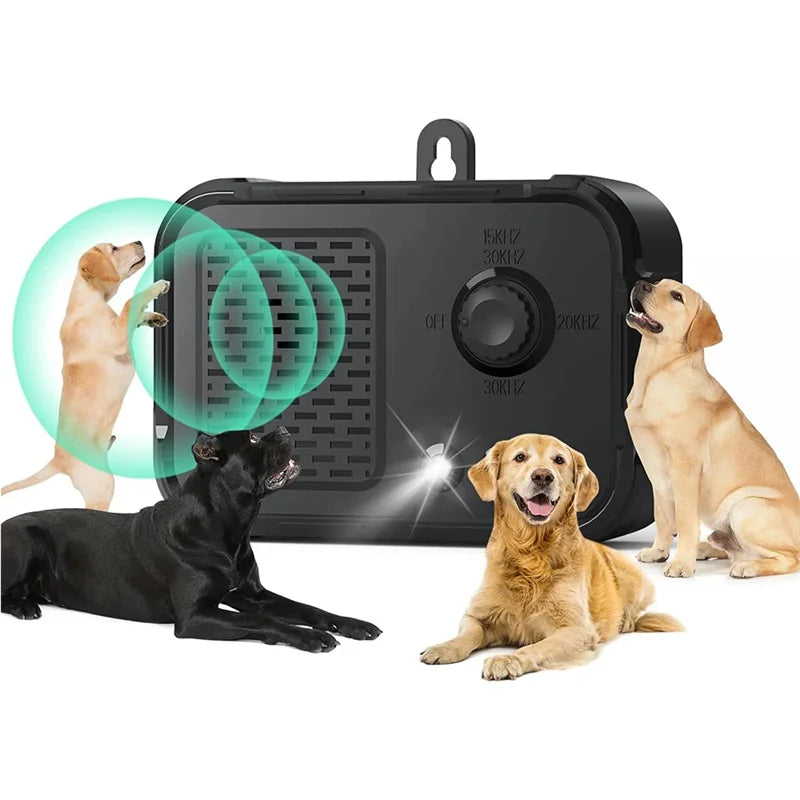 Anti Barking Device Dog Barking Control Devices with 3 Adjustable Level Rechargeable Dog Bark Deterrent Device Bark Box Sonic Do