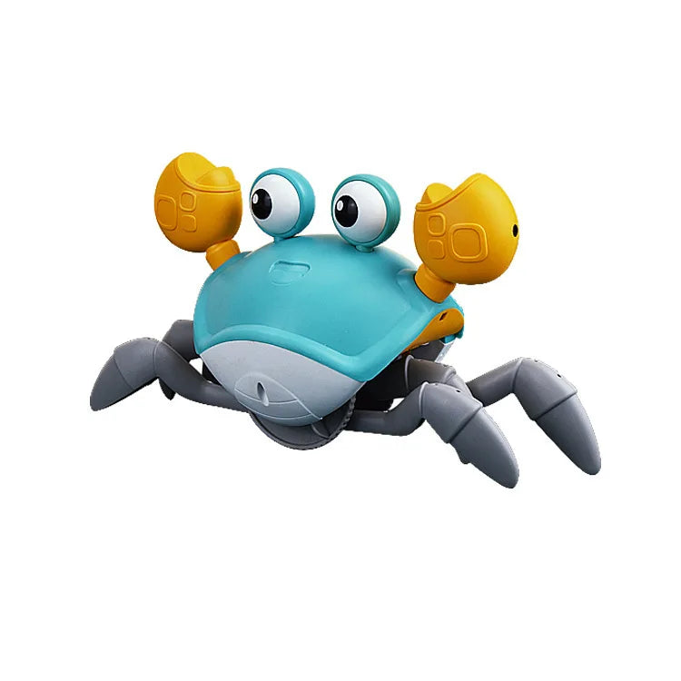 Children Automatic Induction USB Charging Crab Octopus Electric Pet Singing Avoid Obstacles Simulation Crawling Luminous