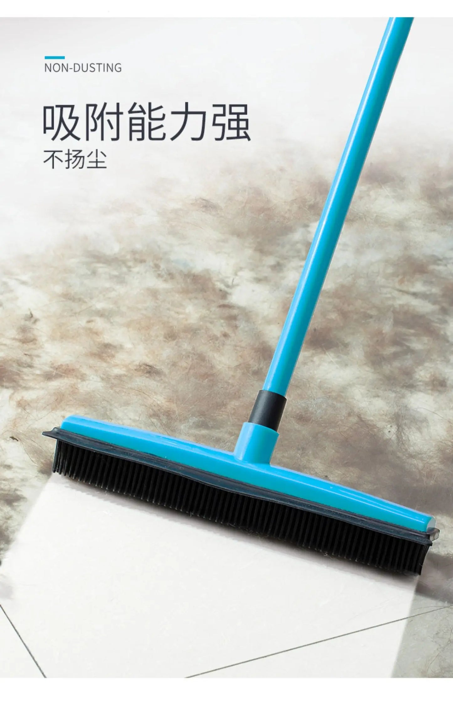 Pet Carpet Cleaner Hair Fur Cleaner Hair Removal Cat Hair Artifact Broom Household Sticky Mop