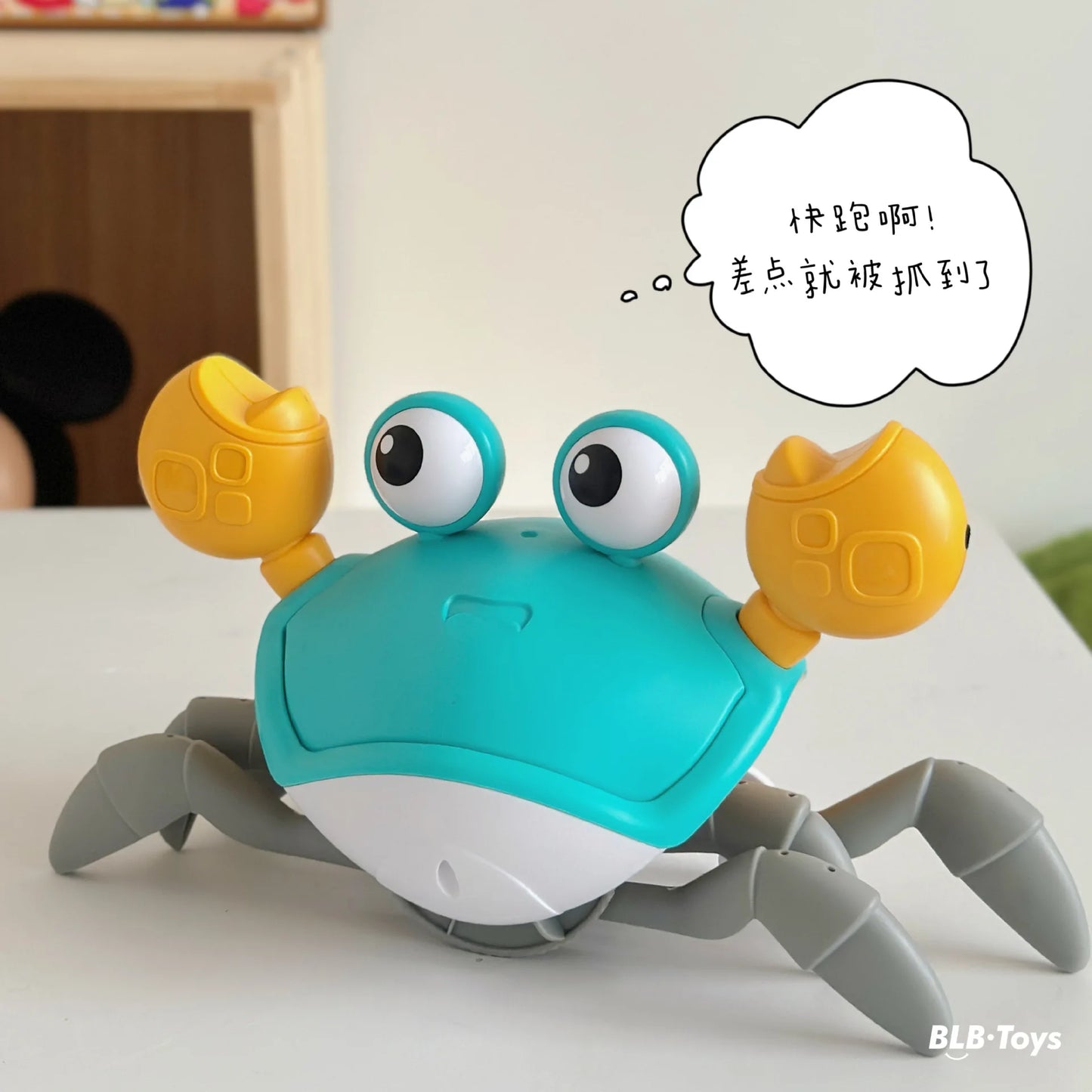 Children Automatic Induction USB Charging Crab Octopus Electric Pet Singing Avoid Obstacles Simulation Crawling Luminous