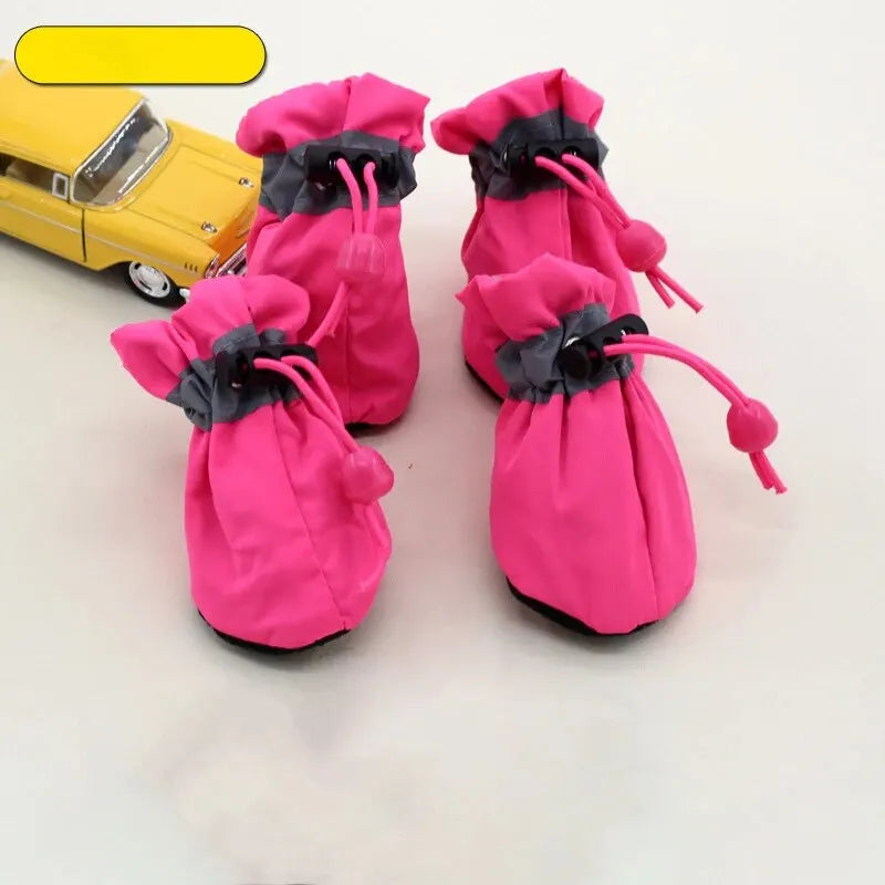 1PC Pet Dog Soft Sole Rain Shoes, Dog Foot Covers, Waterproof Pet Shoes