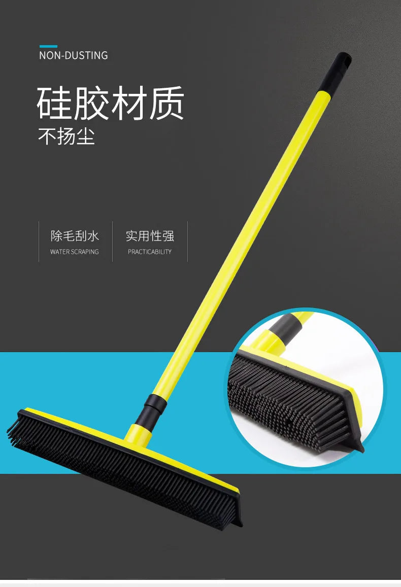 Pet Carpet Cleaner Hair Fur Cleaner Hair Removal Cat Hair Artifact Broom Household Sticky Mop