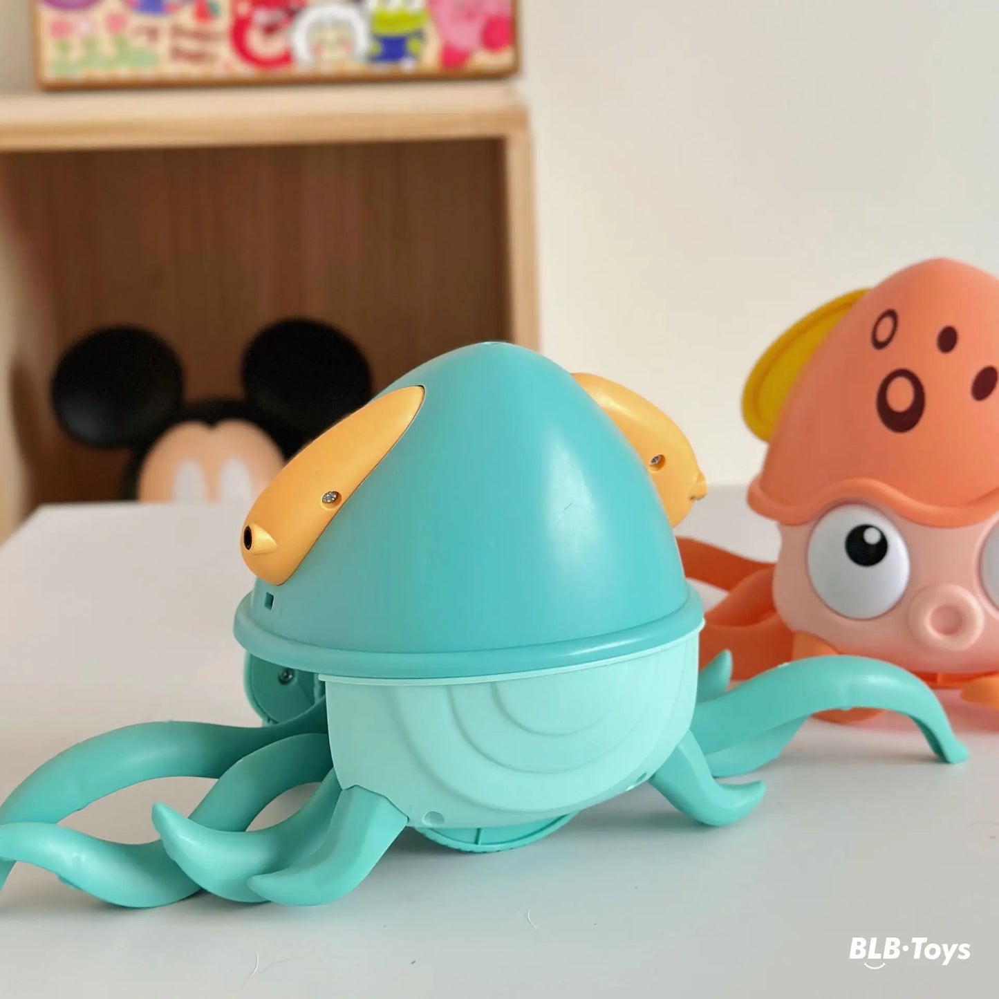 Children Automatic Induction USB Charging Crab Octopus Electric Pet Singing Avoid Obstacles Simulation Crawling Luminous