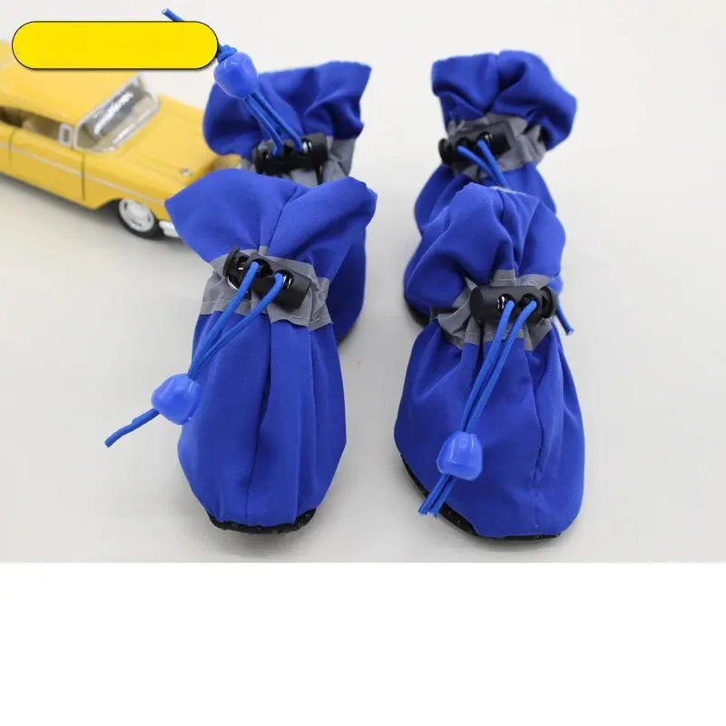 1PC Pet Dog Soft Sole Rain Shoes, Dog Foot Covers, Waterproof Pet Shoes